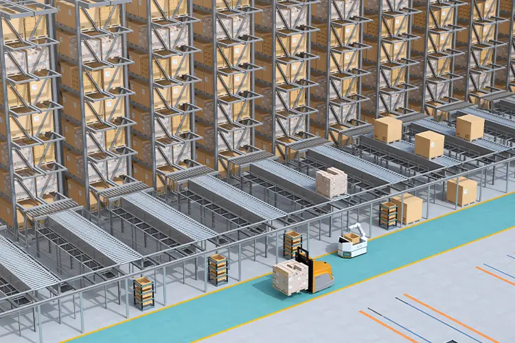 Automated guided vehicle logistics